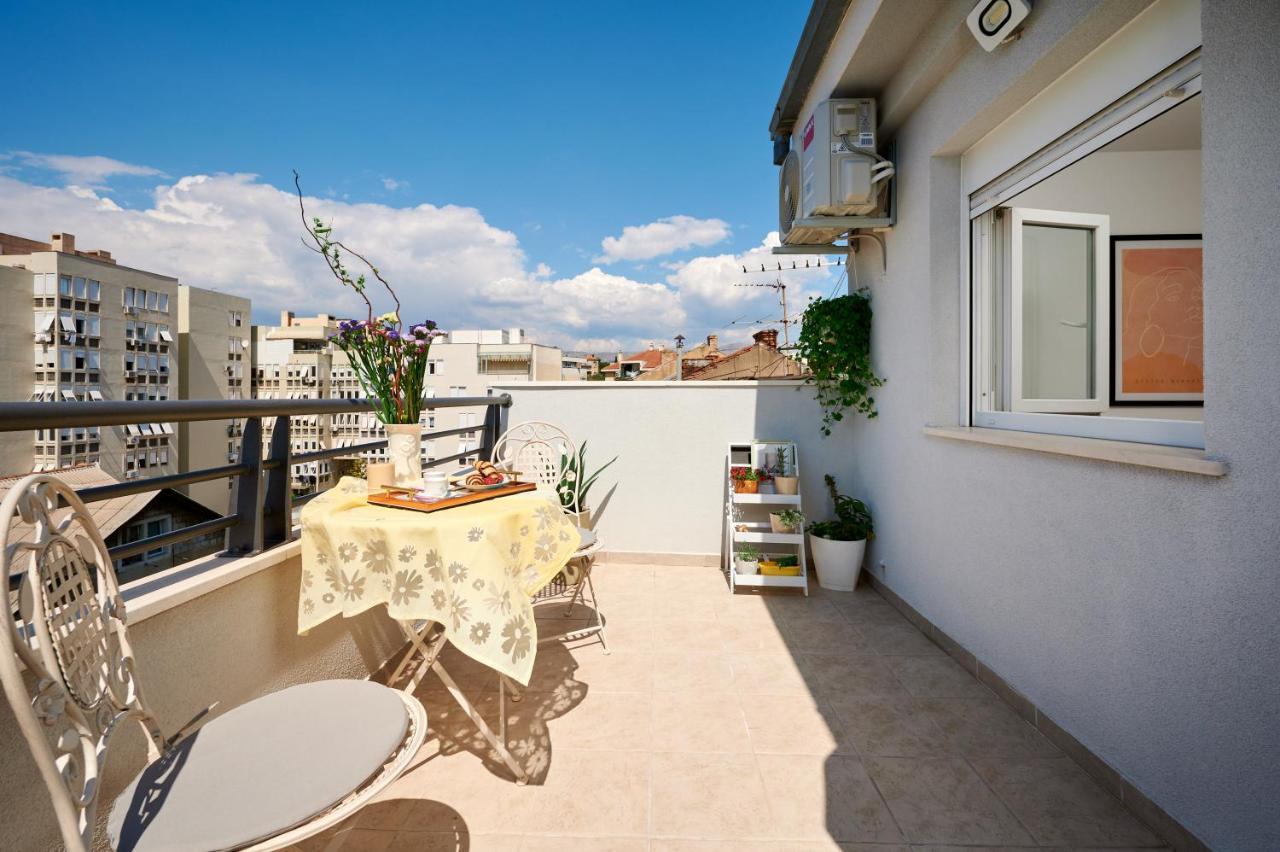 Modern & Spacious Rooftop Apartment With Natual Sunlight 스플리트 외부 사진